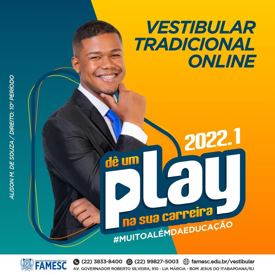 Vestibular Tradicional Online 2022.1