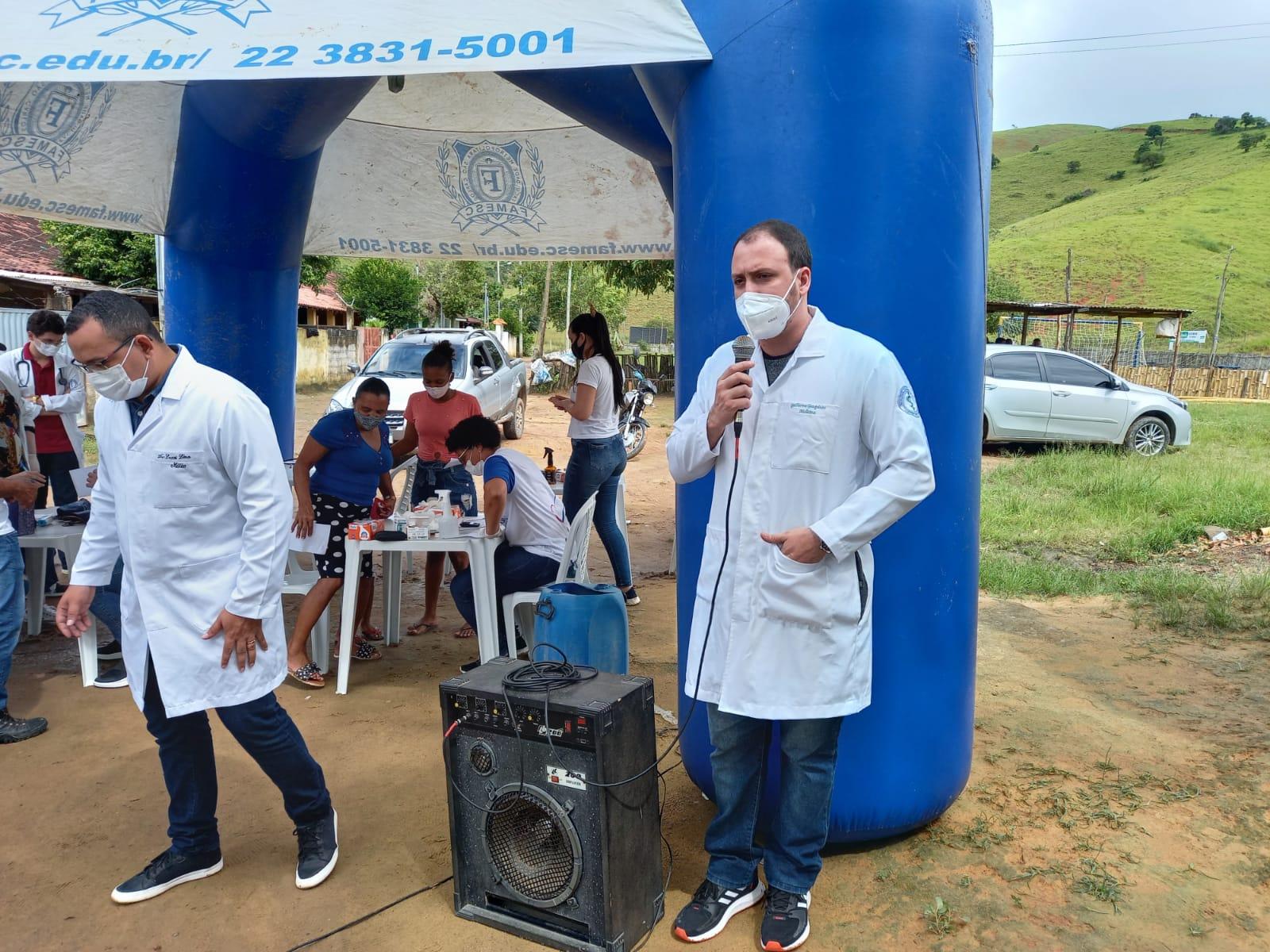 Ação Social da FAMESC reúne famílias na Fazenda Providência