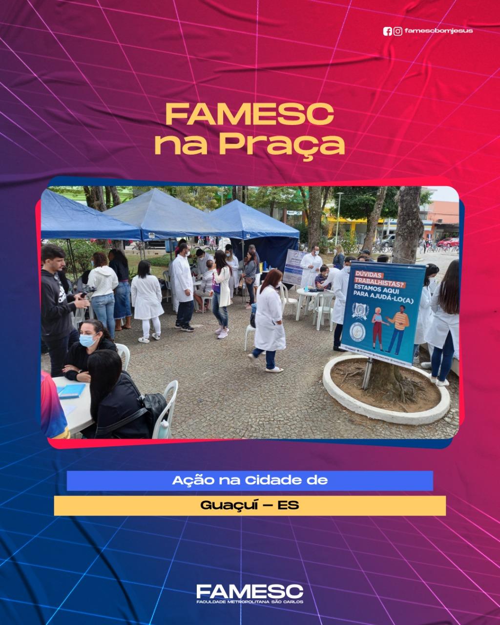 FAMESC na Praça