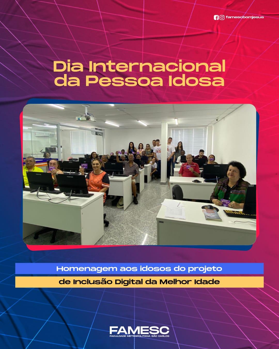 FAMESC comemora Dia Internacional da Pessoa Idosa