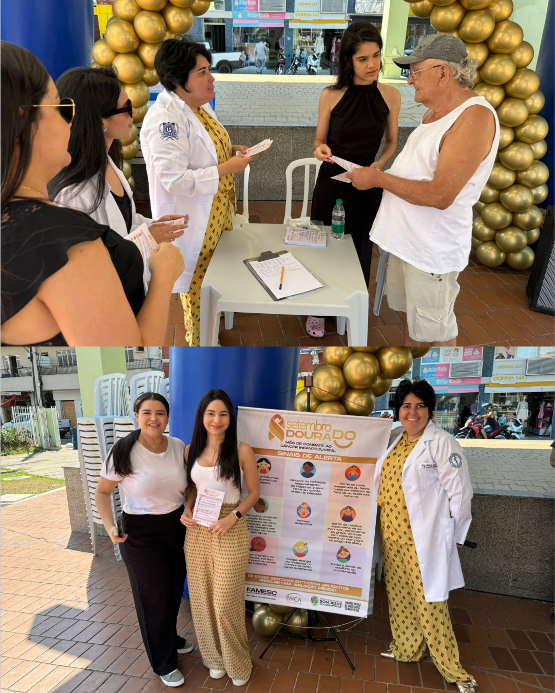 Curso de Medicina da FAMESC promove ação do ‘Setembro Dourado’