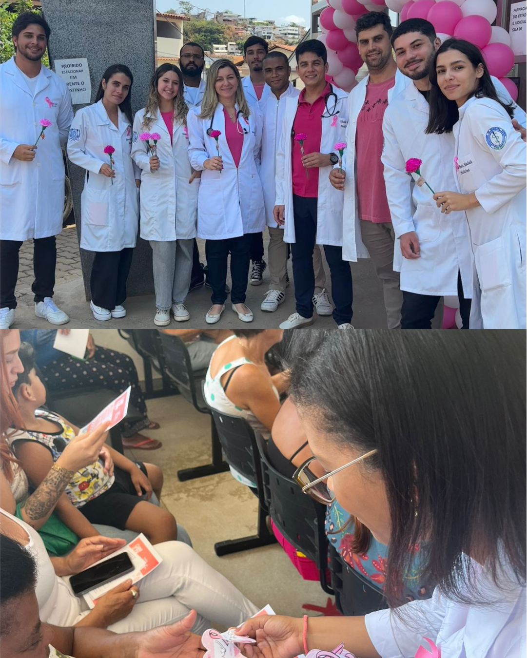 Curso de Medicina da FAMESC realiza campanha do ‘Outubro Rosa’