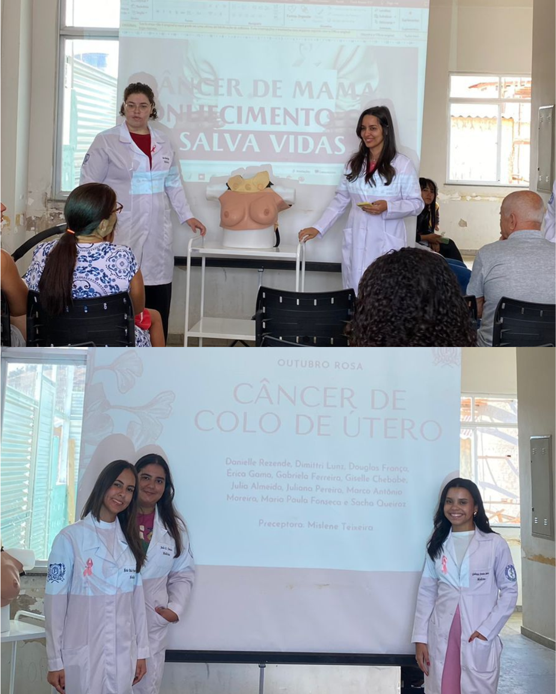 Curso de Medicina da FAMESC realiza campanha do ‘Outubro Rosa’