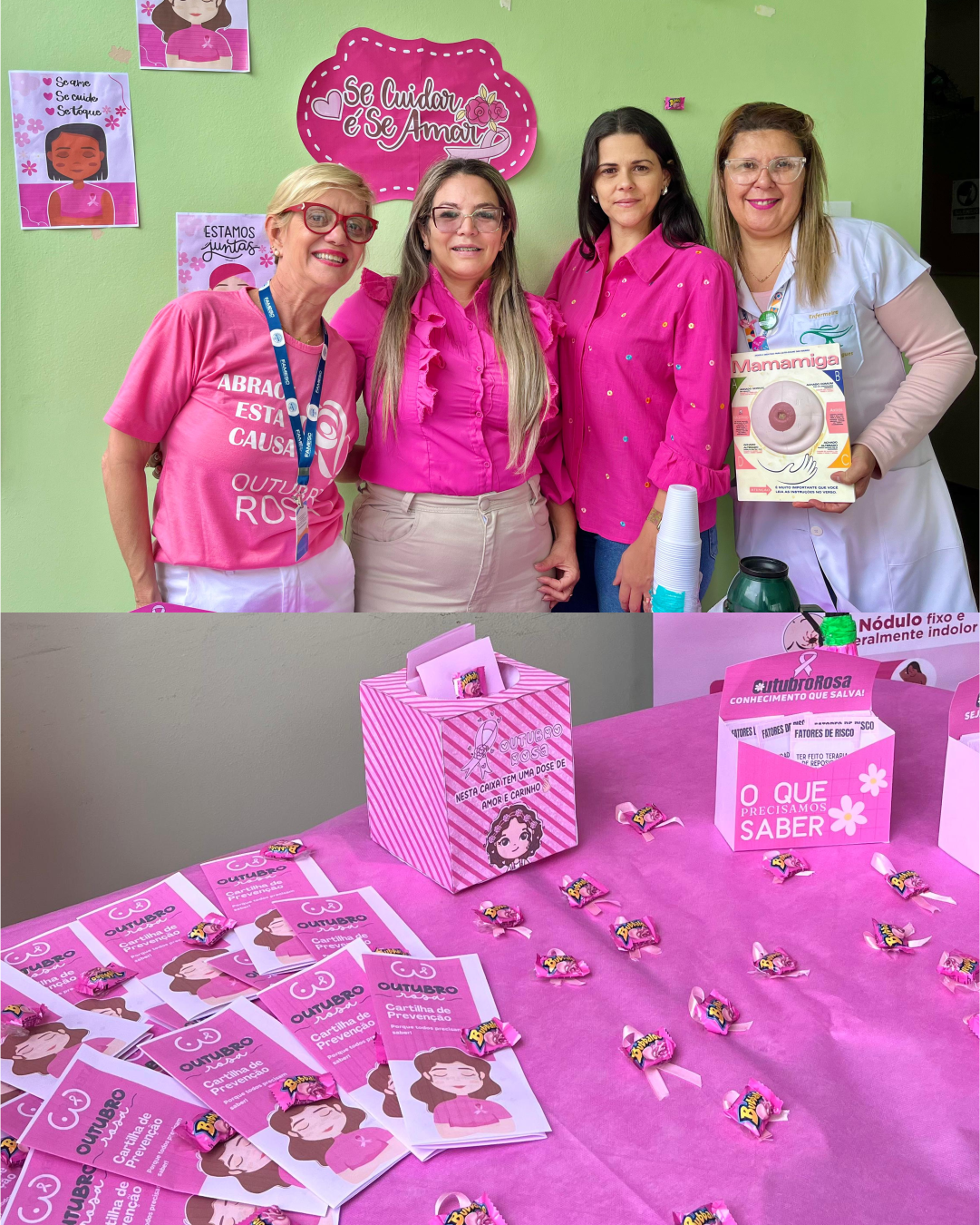 Enfermagem da FAMESC promove Roda de Conversa do ‘Outubro Rosa’