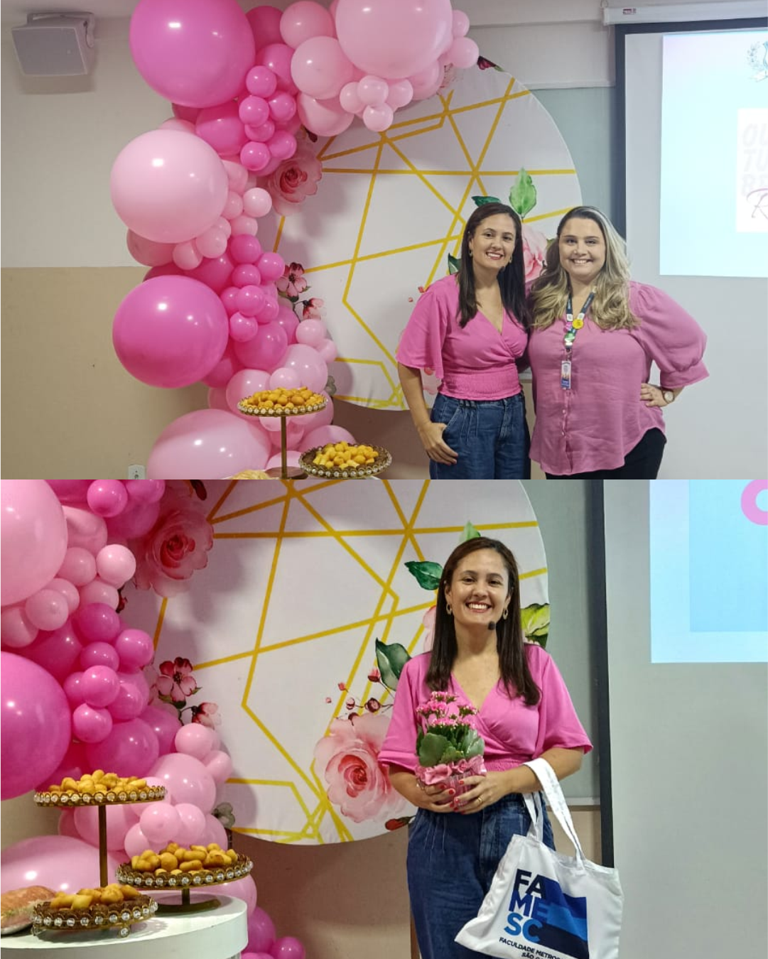 FAMESC realiza evento para colaboradoras em alusão ao ‘Outubro Rosa’