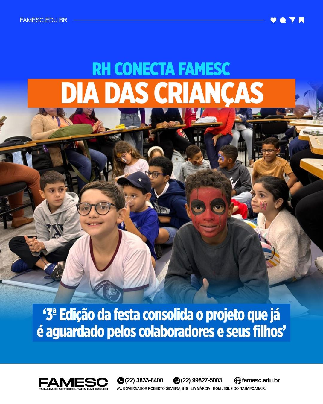 FAMESC realiza 3ª Edição da Festa do Dia das Crianças