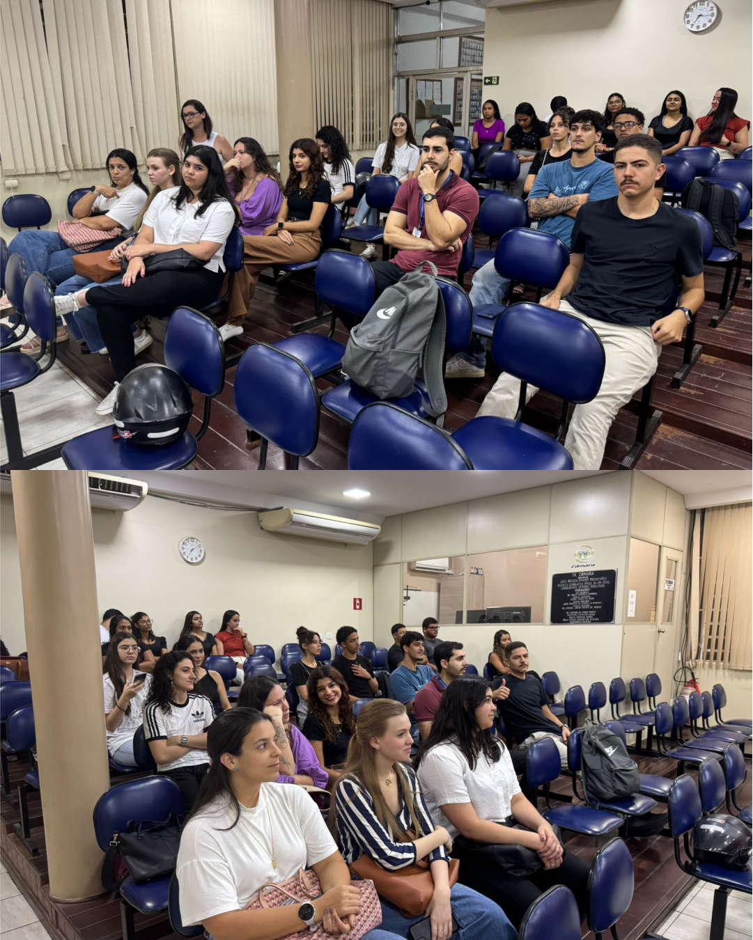 Curso de Direito da FAMESC realiza ‘Visita Técnica’ em Sessão Solene na Câmara Municipal de BJI