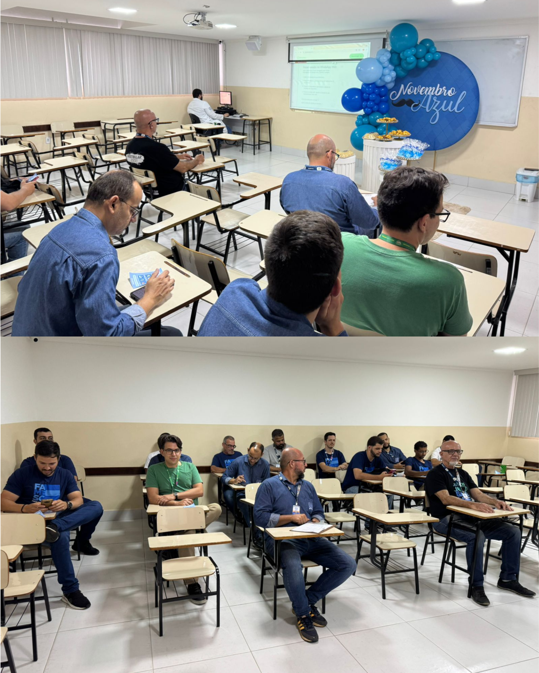 FAMESC realiza evento para colaboradores em alusão ao ‘Novembro Azul’